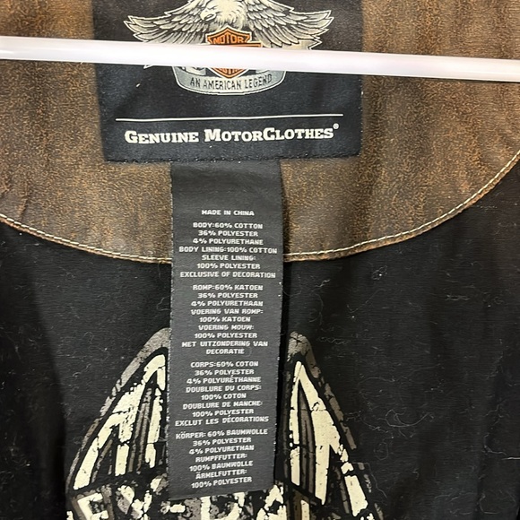 Harley-Davidson Dark Brown Faux Suede Jacket – Size 2XL (782) - Picture 2 of 8